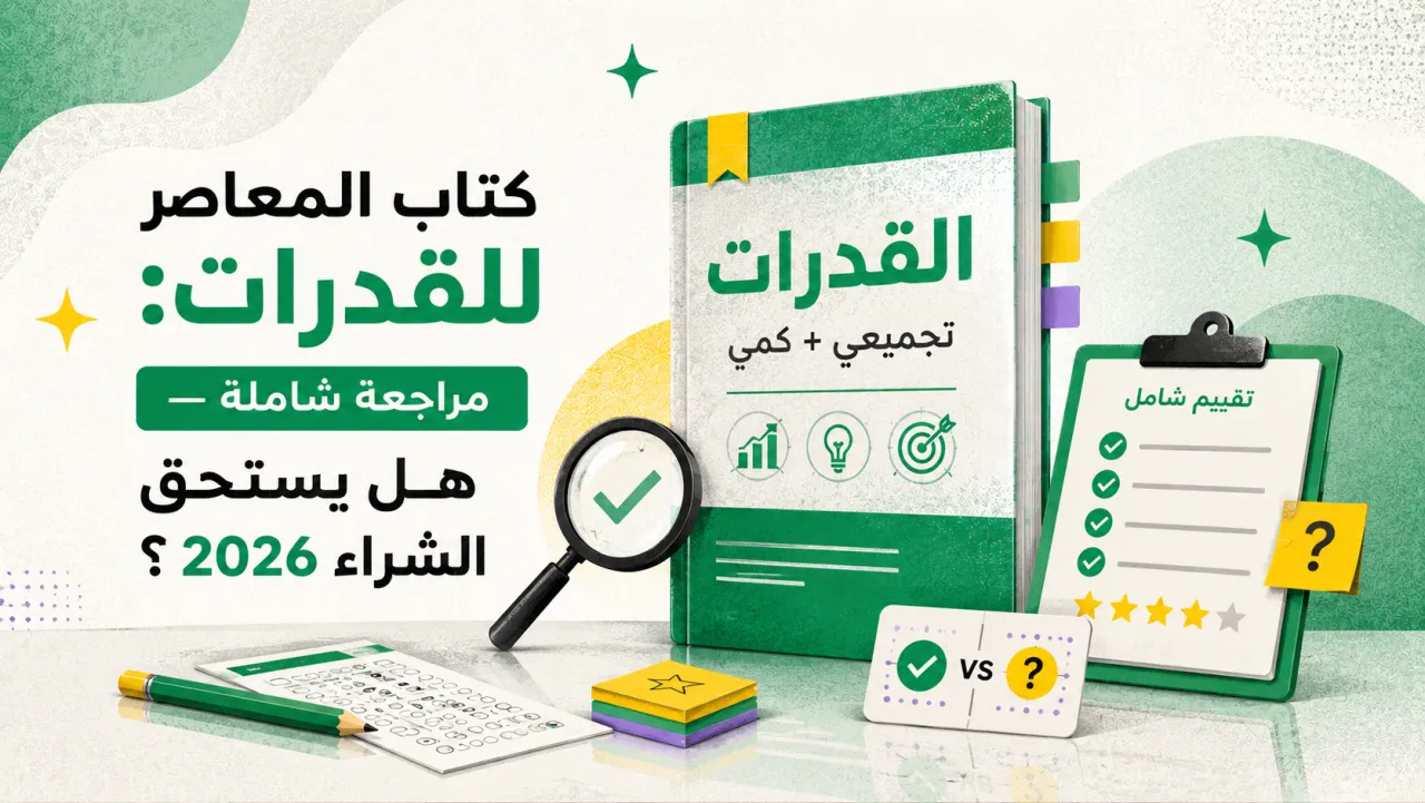كتاب المعاصر للقدرات: مراجعة شاملة، هل يستحق الشراء 2026؟