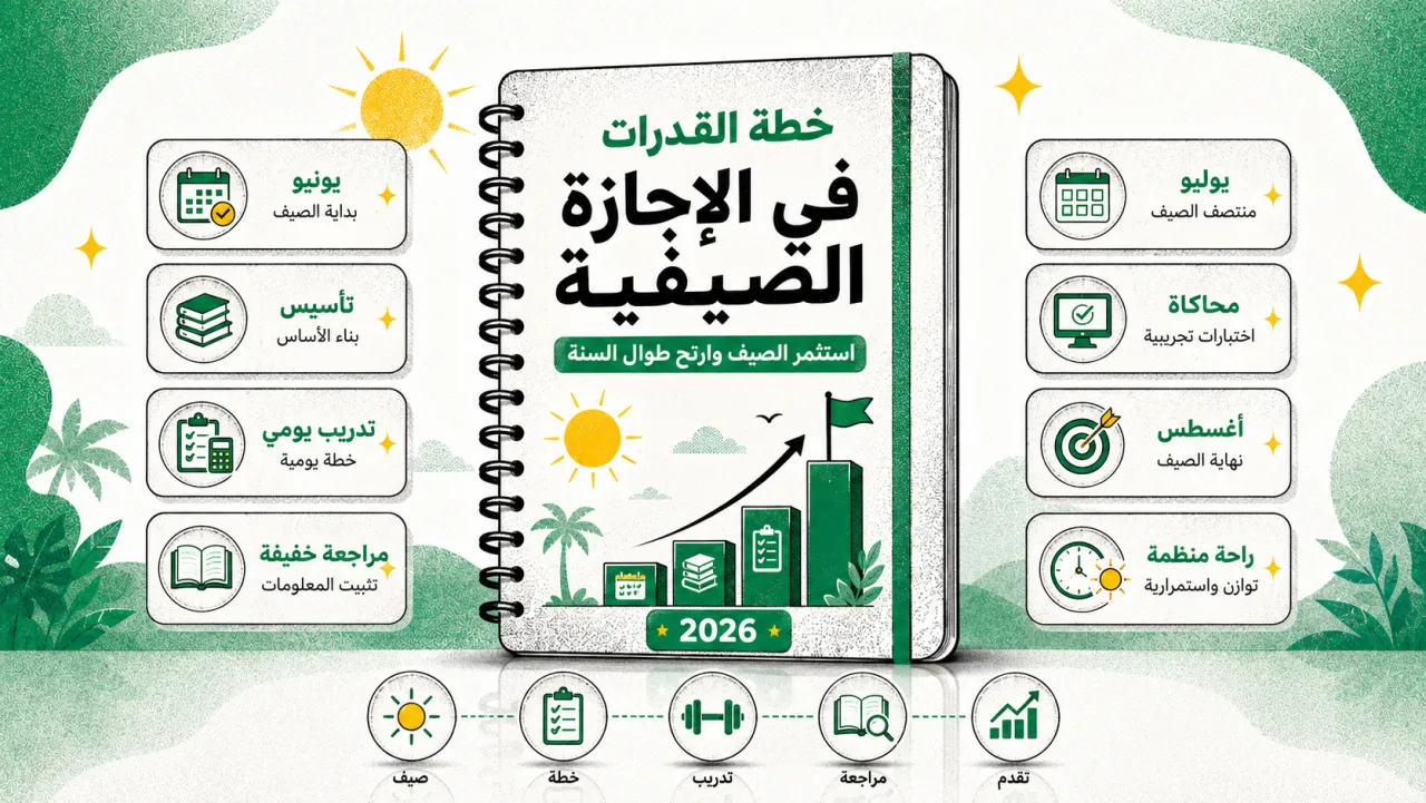 خطة القدرات في الإجازة الصيفية: استثمر الصيف وارتح طوال السنة