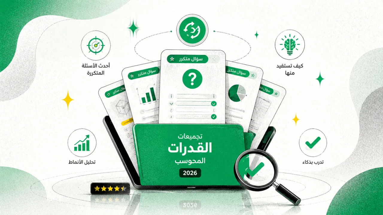 تجميعات القدرات المحوسب 2026: أحدث الأسئلة المتكررة وكيف تستفيد منها